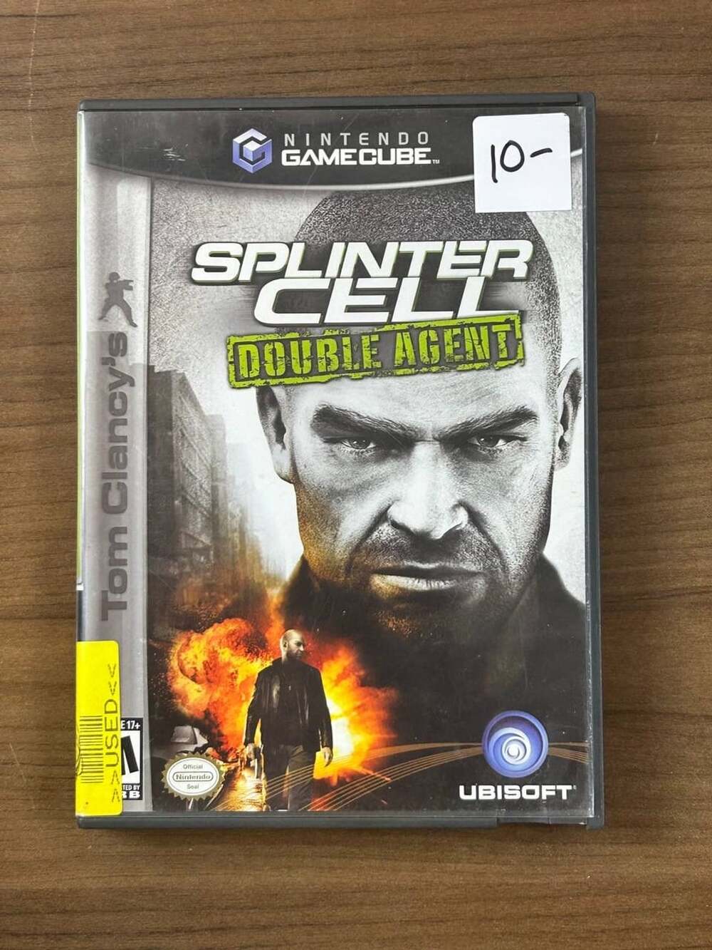 Tom Clancy's Splinter Cell Double Agent Nintendo GameCube 2 Disc CIB Manual